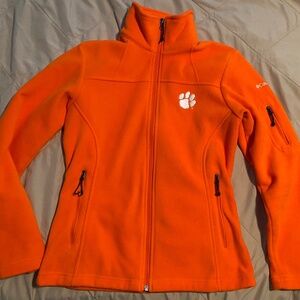Columbia Clemson XS fleece jacket